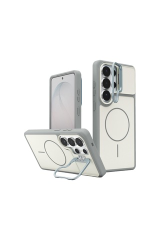 Galaxy Uyumlu S26 Ultra Pale Magsafe Standlı Kapak - Beyaz