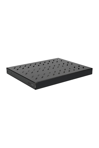 Lande 19 Rack Kabinet Uyumlu Sabit Raf Siyah 800mm Kabinetler İçin