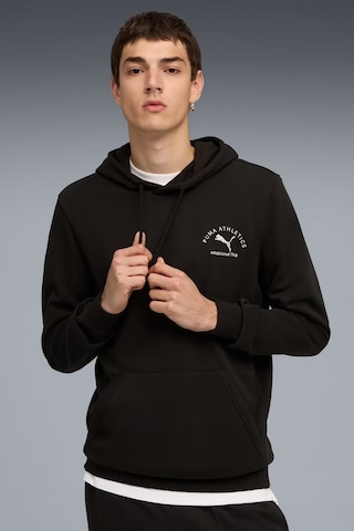 Puma Class Graphic Erkek Sweatshirt Siyah