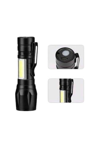 Led Lamba El Feneri Küçük Taşınabilir Usb Şarjlı Acil Durum Lambası Renkli