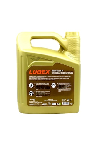 Primus Mv-la 5w-30 4 Lt Tam Sentetik Motor Yağı