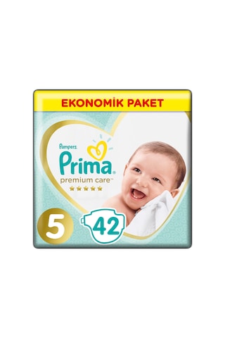 Prima Bebek Bezi Premium Care 5 Beden Ekonomik Paket 3 x 42 126 Adet 3'lü