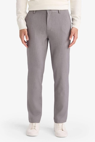 Defacto Taılored Fıt Düz Paça Her Yöne Esneyen Pantolon C7508ax26spgr96 Gri-gr96