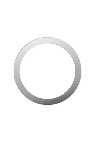 Power Metal Magsafe Halka Yüzük Ring İphone 8 Ve Üstü Model İle Uyumlu Gümüş 2&apos Li Paket Lvrng2