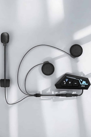 Kask Kulaklığı Motosiklet Intercom Interkom Dinleme Konuşma Özell 29767876