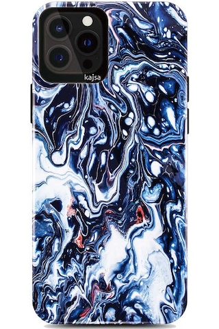 Kajsa Apple Uyumlu iPhone 13 Pro Kılıf Ebru Desenli Kajsa Lava Kapak ZORE-219809