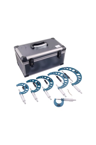 Dasqua 0-6'' 6 Parça Mekanik Mikrometre Seti 0.001'' 4112-0216