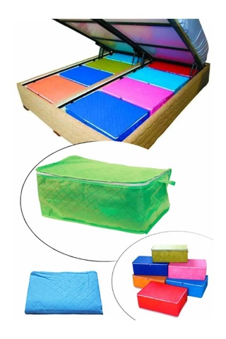 Orta Boy Yastık Hurcu 5 Li Paket Çok Renkli