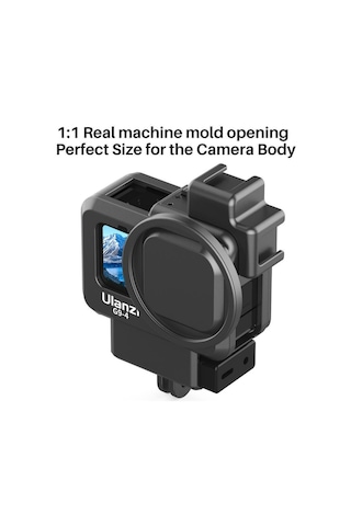 Ulanzi G9-4 Gopro Hero 9 Vlog Case Plastik Çerçeve