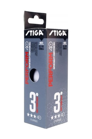 Stiga Perform Masa Tenisi Maç Topu Beyaz 1113-2110-03