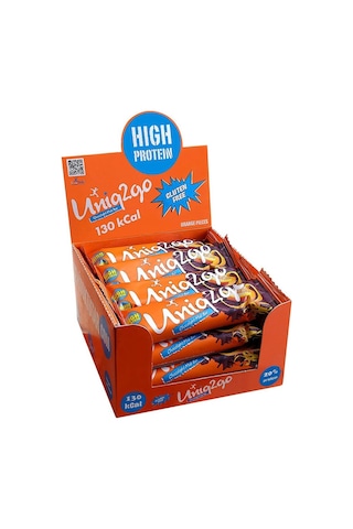 Uniq2Go Chocolight Portakal Parçacıklı Protein Midi Bar 40 G 16 Adet Uniq2Go Chocolight Portakal Parçacıklı Protein Midi Bar 40 G 16 Adet