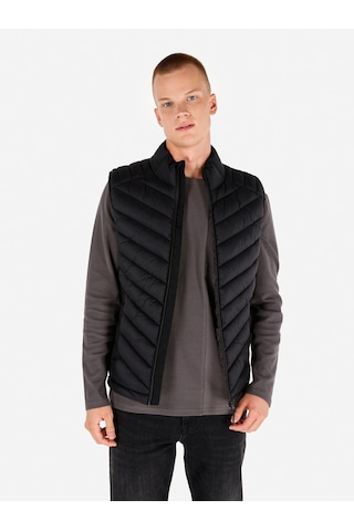 Colins Siyah Erkek Yelek Cl1071238 Q1.v1 Blk Siyah