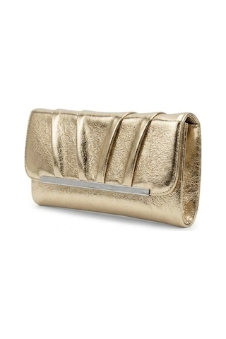 Varol 441 Clutch Kadın Portföy Çanta Altın