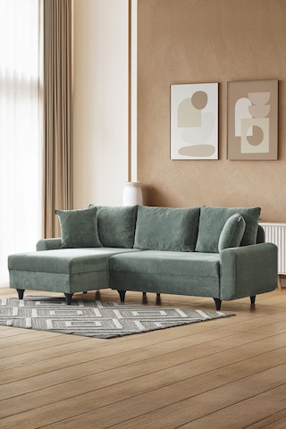 Kagu Corner Flavia Köşe Takımı Haki