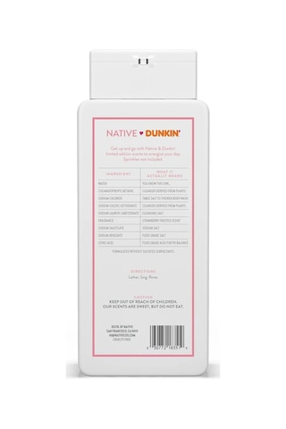 Native Dunkin Strawberry Frosted Vücut Şampuanı 532ml Çilek
