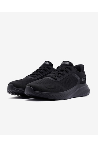 Skechers Bobs Squad Chaos Solıd Step Erkek Siyah Spor Ayakkabı 118312 Bbk Siyah