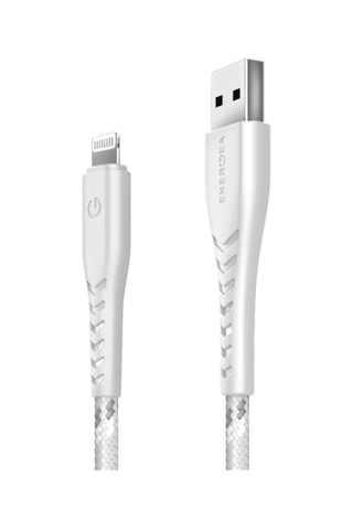 C89 Nyloflex 1.5m 3a Usb To Lightning Hızlı Şarj Kablo - Beyaz