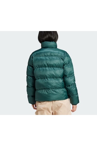 Adidas Adicolor Dolgulu Yeşil Kısa Mont Jd0416 Yeşil