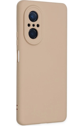 Newface Huawei Nova 9 Se Kılıf Nano İçi Kadife Silikon Semeglbl - 88 - Pudra