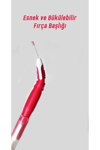 Pearldent Iso 0 Micro - 0.35 MM Kapaklı Arayüz Fırçası 6'lı