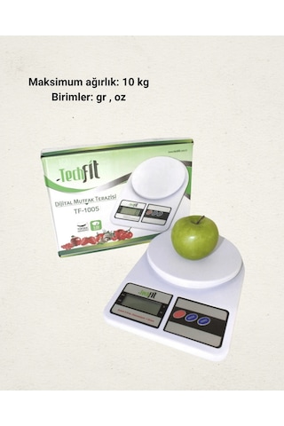 Pratik Tasarımıyla Dijital Mutfak Tartısı Diğer