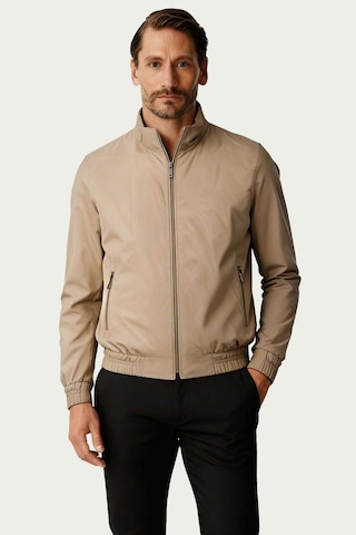 İgs Taş Erkek Bomber Mont Modern Kesim-26030 Bej