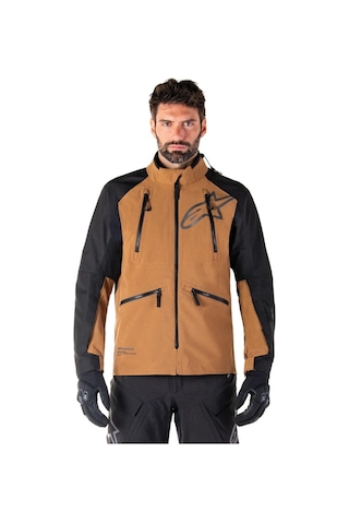 Alpinestars Hyde Xt Ds Xf Off-road Korumalı Motosiklet Montu Kahverengi Siyah