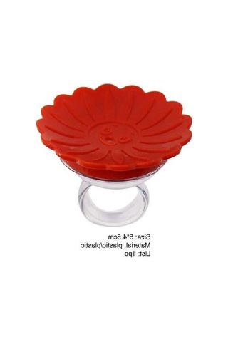 Ulzyvf Lebihmurah 4995 Kuş Halkası Besleyici Çevre Dostu Yaratıcı Tasarım Sinek Kuşu El Besleyici, Küçük Boy