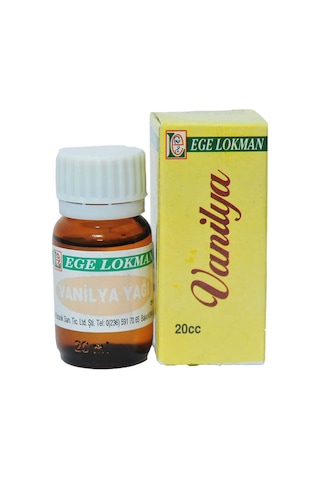 Ege Lokman Vanilya Yağı 20 ML