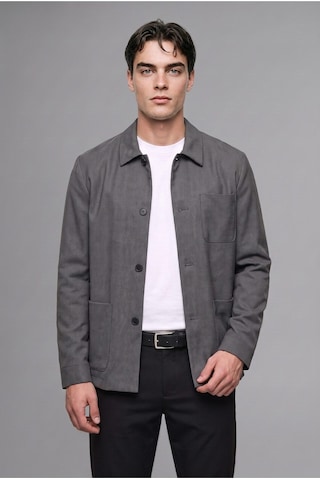 Defacto Regular Fit Polo Yaka Pamuk Astarlı Blazer Ceket G7970ax25wnar9 Antrasit-ar9
