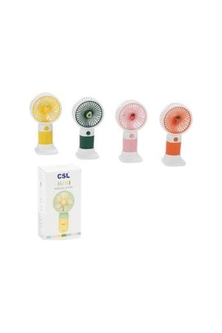 Csl Cs-38 Şarjlı Mini Fan Turuncu