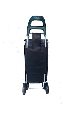 Tekerlekli Pazar Arabası Ve Çantası, Pazar Sepeti - Lacivert