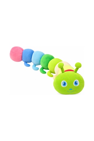 Storeşahin Peluş Sevimli Tırtıl 90 Cm Shn0720 Çok Renkli