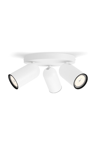 Philips myLiving Pongee Tavan/Duvar 3'lü Beyaz Spot Lamba GU10 Duy (Ampul birlikte verilmez)