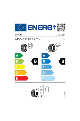 Barum 245/40R18 97Y Xl Fr Bravurıs 6 Oto Yaz Lastiği 2026