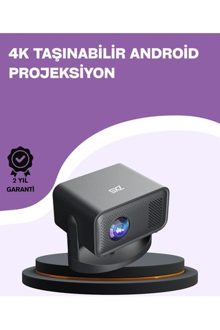 4000 Lümen Parlaklık Değerine Sahip Ev Ve Ofis Projektör-118522