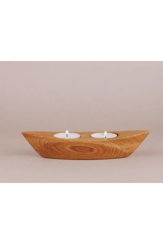 Tateplota İç Dekorasyon İçin Ahşap Lületaşı Şamdan 197246553 Aromatik