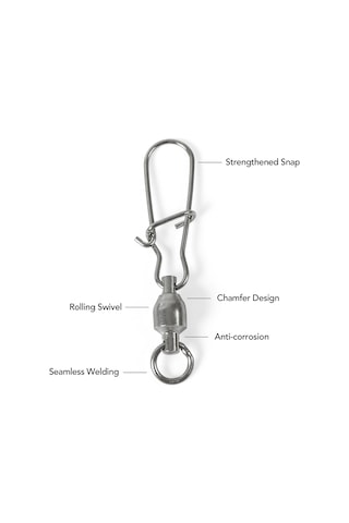 Xiyyadms Balıkçılık Pivoting Snap Pinleri 25 Adet - 0 Numara, Bakır Ve Paslanmaz Çelik, Tersine Çevirme Engeli, Dayanıklı Ve Korozyona Dayanıklı