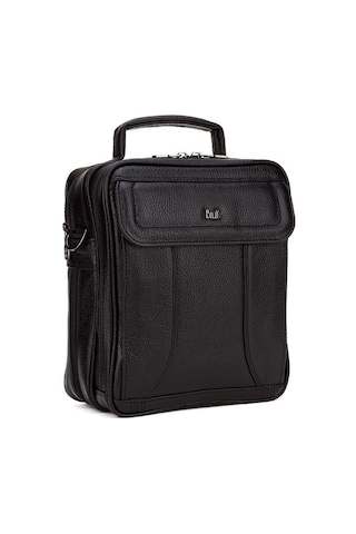 Bilik Deri Siyah Rölax Deri Unisex Postacı Çantası 550-15 001