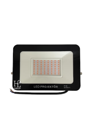 220 Volt 50 Watt Tablet Projektör Grow Led Full Spectrum Smd Led Projektör Bitki Yetiştirme Ledi