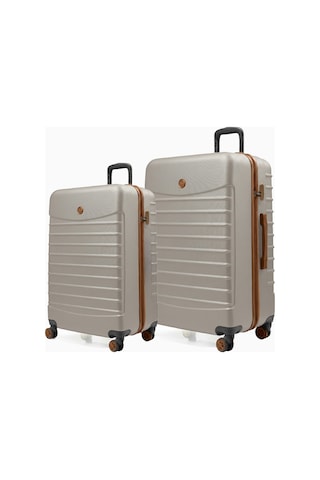 2'li Valiz Seti Orta Boy - Kabin Boy Vizon-taba 1168 Vizon - Taba