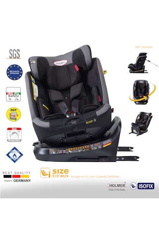 Holmer Capsula Multipro Aero 3D Profix İ-Size 360 Dönebilir Oto Koltuğu