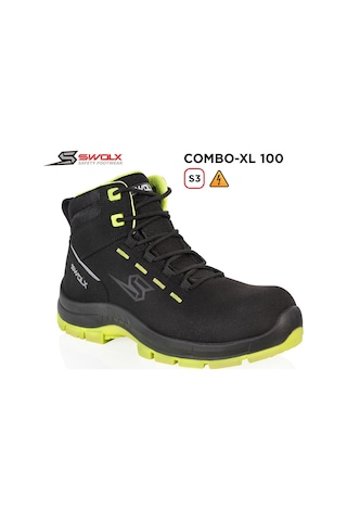 Swolx İş Ayakkabısı - Combo-xl 100 S3 Elektrikçi Siyah Swolx İş Ayakkabısı - Combo-xl 100 S3 Elektrikçi Siyah