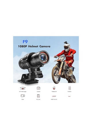 H42a Açık Hava Etkinlikleri Hd Spor Aksiyon Kamera Bisiklet Motosiklet Motosiklet Kask Kamera Kamera