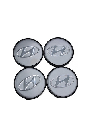 Hyundai Gri Jant Göbek Arması 55-58Mm