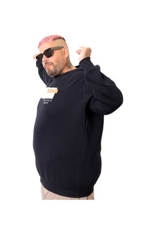 Mode Xl Erkek Sweat Bisiklet Mo...d.e.x Days U25801 Siyah