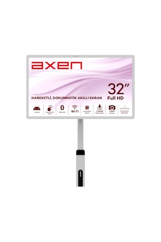Axen 32" Ax32fmtr-a13b Full Hd Dokunmatik Android 13 Smart Taşınabilir Monitör-tv 8gb Ram-128gb Rom 32"