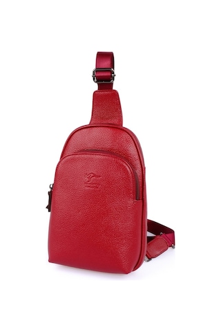 Kadın Çanta Vizon Hakiki Deri Body Bag Kangaroo Kıngdom 8155-V