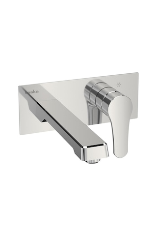 Teska Quasar Pro Krom Ankastre Lavabo Bataryası-22cm Diğer