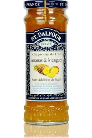 ST. Dalfour Şekersiz Ananas Mango Reçeli 284 G